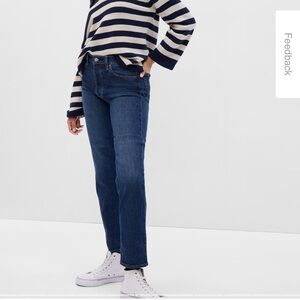 GAP High Rise Cheeky Straight Jeans